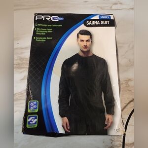 PR Strength Unisex Black Sauna Suit